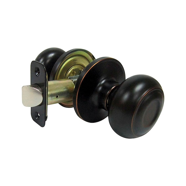 Faultless Faultless Fancy Mushroom Polished Brass Passage Door Knob Right Handed TGX730 - main